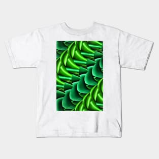 Leaves of Green - Abstract Kids T-Shirt